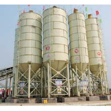 Planta de mezclador de hormigón HZS50 portátil con silo de cemento